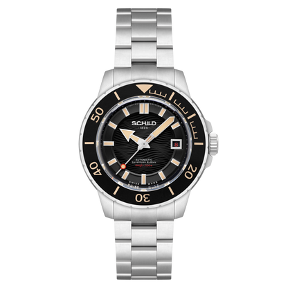 Schild Men's 43mm Hermann Swiss Automatic Limited Edition Bracelet Watch