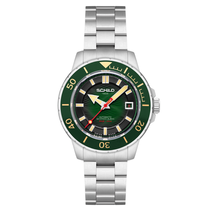 Schild Men's 43mm Hermann Swiss Automatic Limited Edition Bracelet Watch