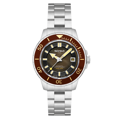 Schild Men's 43mm Hermann Swiss Automatic Limited Edition Bracelet Watch
