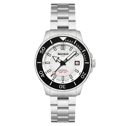 Schild Men's 43mm Hermann Swiss Automatic Limited Edition Bracelet Watch