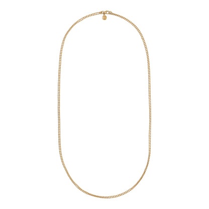 Toscana Italiana 18K Gold Plated Double Row Beaded Chain Necklace