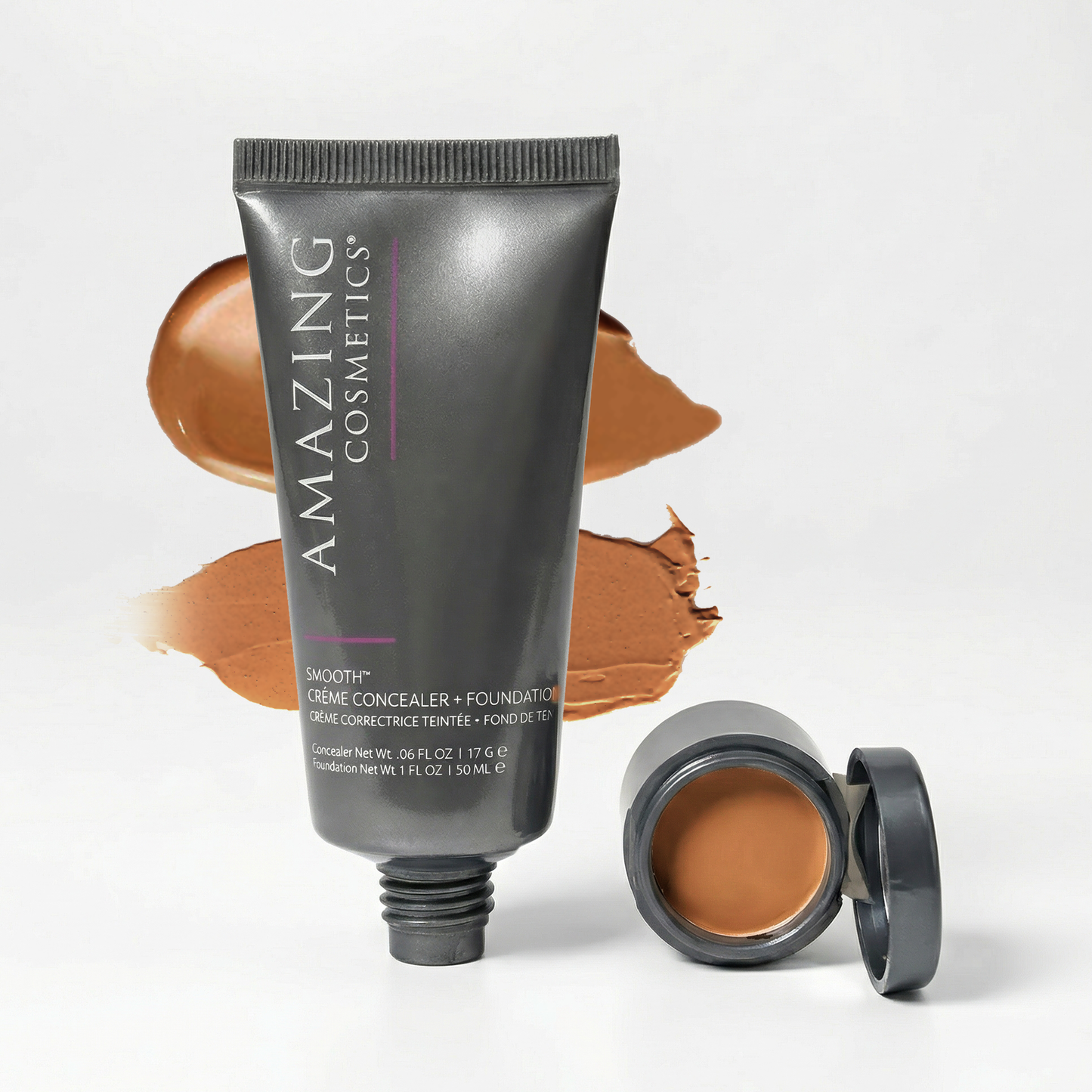 AmazingCosmetics SMOOTH® Crème Concealer & Foundation Duo