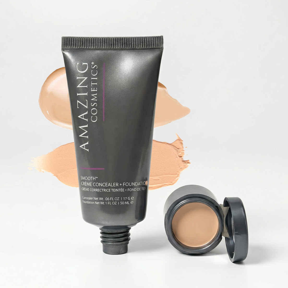 AmazingCosmetics SMOOTH® Crème Concealer & Foundation Duo