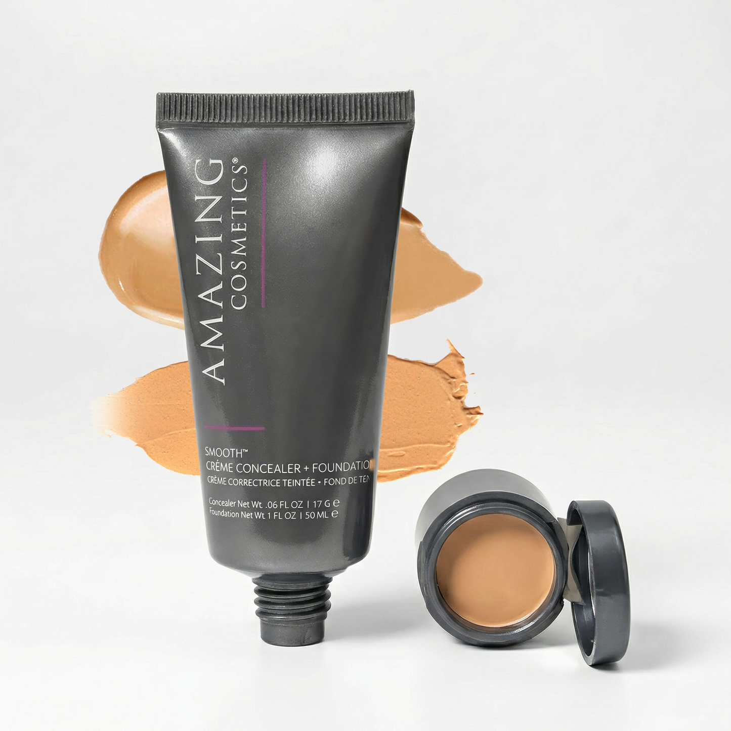 AmazingCosmetics SMOOTH® Crème Concealer & Foundation Duo