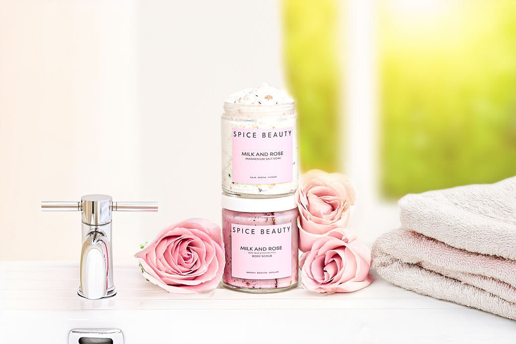 Spice Beauty Radiant Skin Body Scrub & Salt Soak Duo