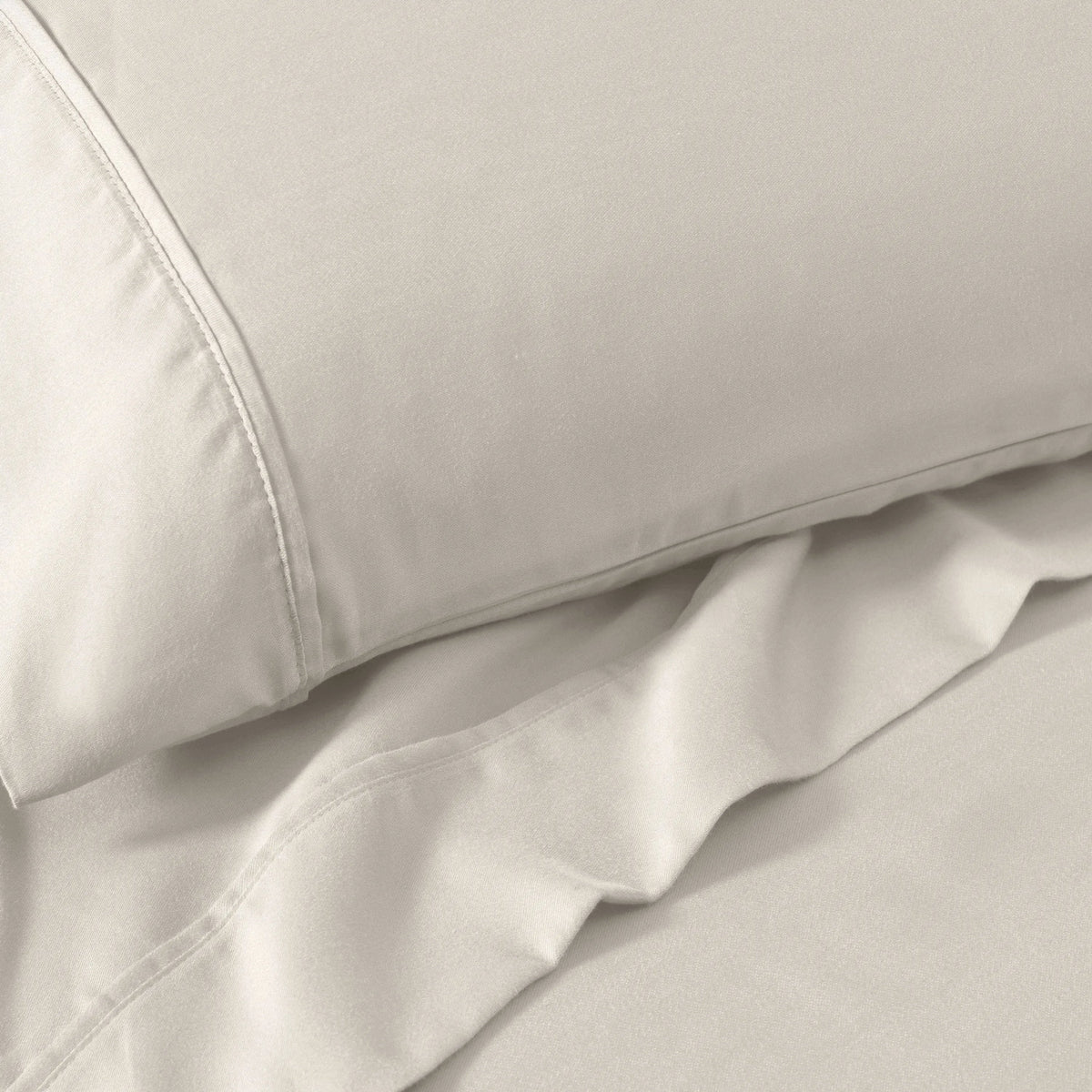 Superior 1200 Thread Count Cotton Blend Deep Pocket Solid 4-Piece Sheet Set