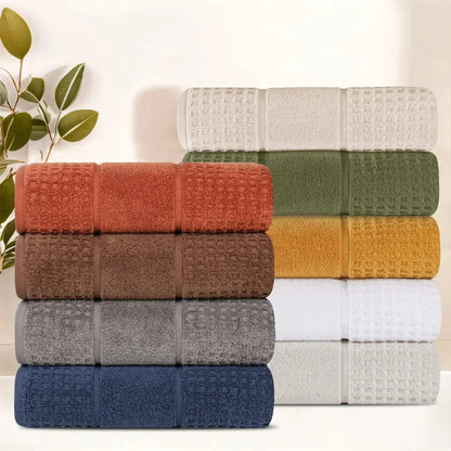 Superior "Napa" Zero Twist 100% Cotton Set of 6 Hand Towels