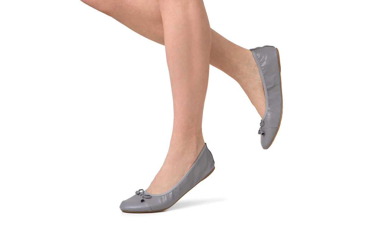Talaria Flats Premium Stone Grey Flats