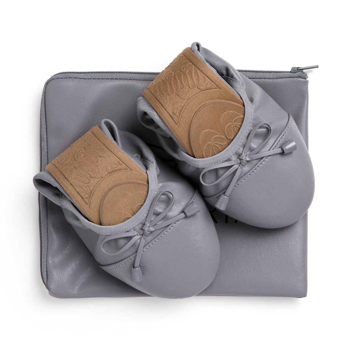 Talaria Flats Premium Stone Grey Flats