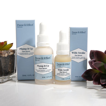 Pause & Effect™ Revitalize & Rejuvenate Face & Eye Serum Duo