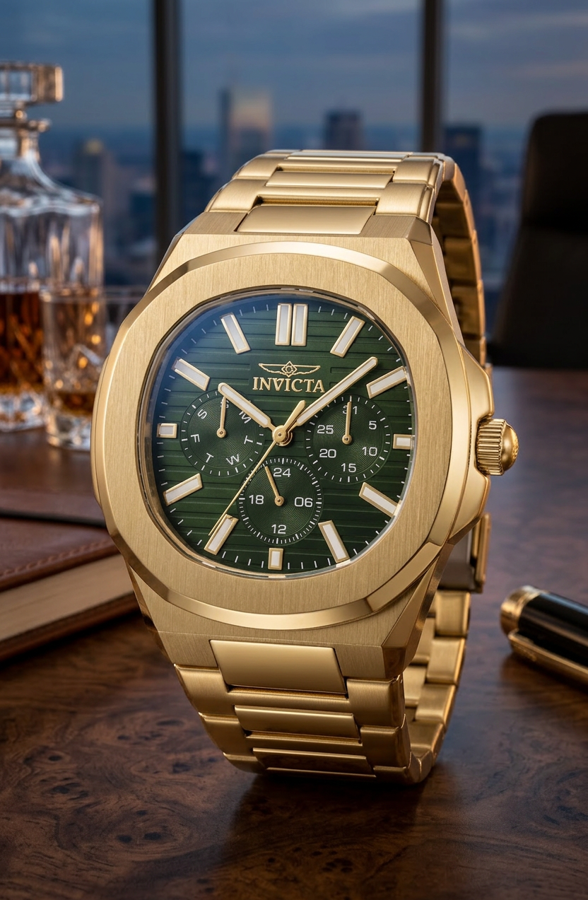 Invicta Men's 41mm Speedway Quartz Chronograph Bracelet Watch