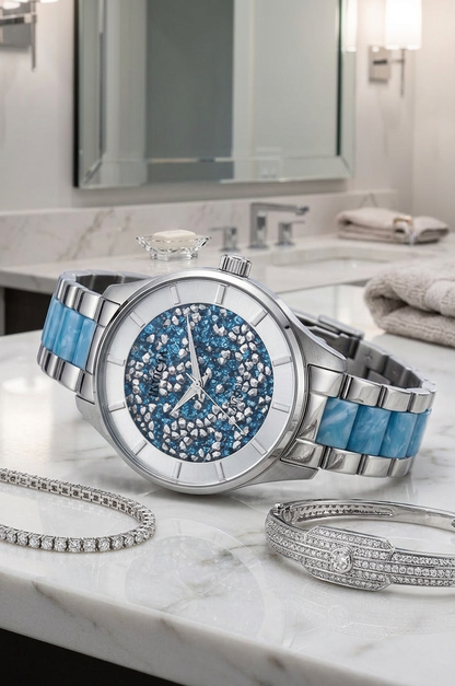 Invicta Women's 40mm Angel Crystal Accented Resin Bracelet Watch