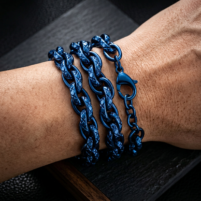 Invicta Elements Men's Blue Label X Rolling Link Bracelet