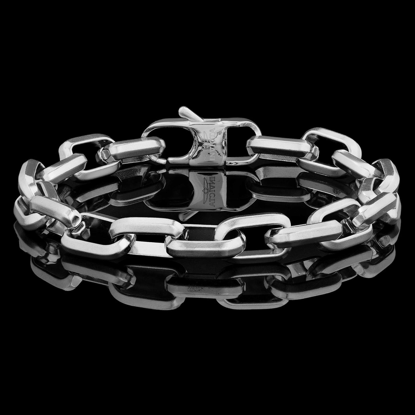 Invicta Men's Stainless Steel 10mm Link Chain Bracelet