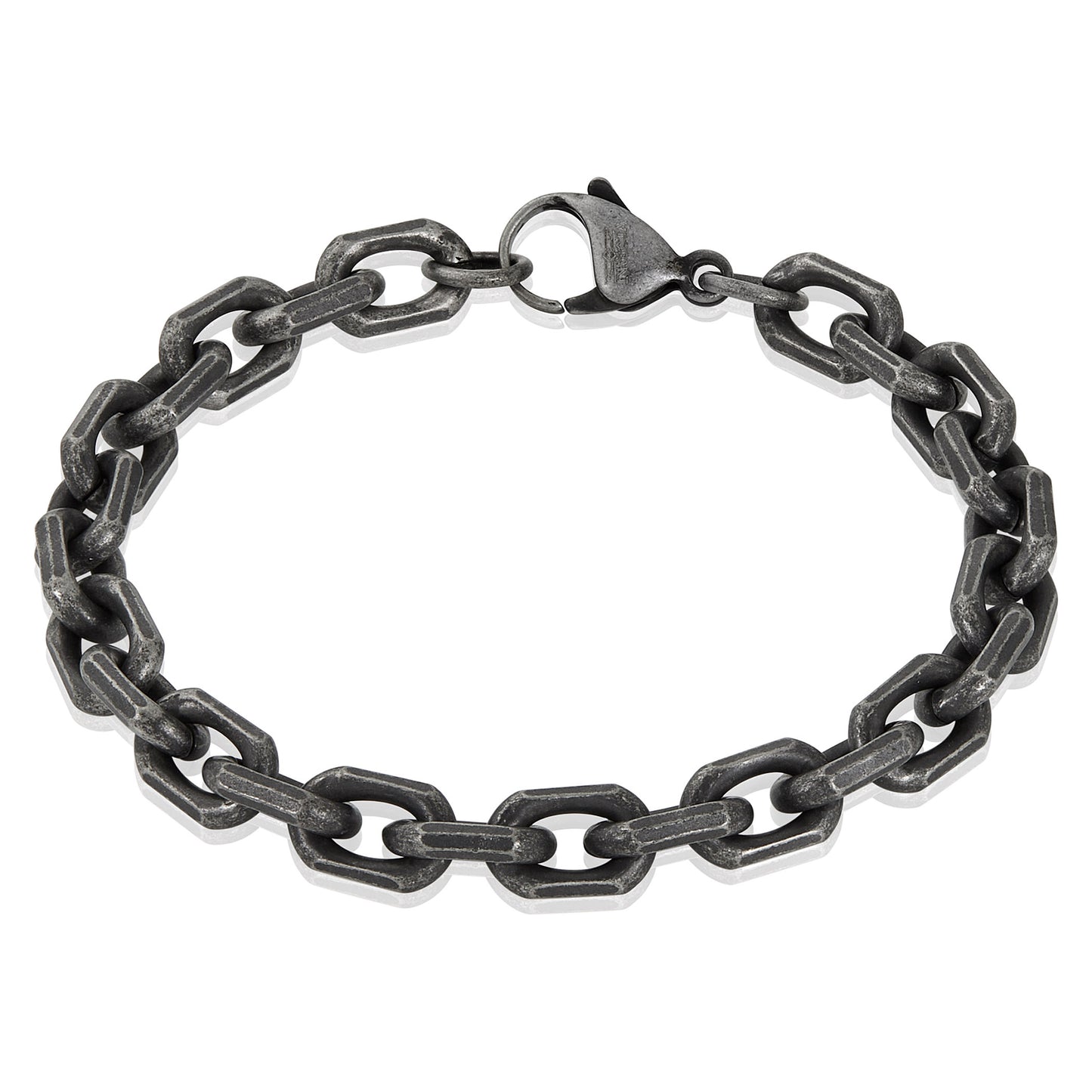 Invicta Men's Stainless Steel 8.5mm Matte Finish Link Bracelet