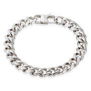 Invicta Men's Stainless Steel 11mm Curb Link Chain Bracelet