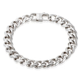 Invicta Men's Stainless Steel 11mm Curb Link Chain Bracelet