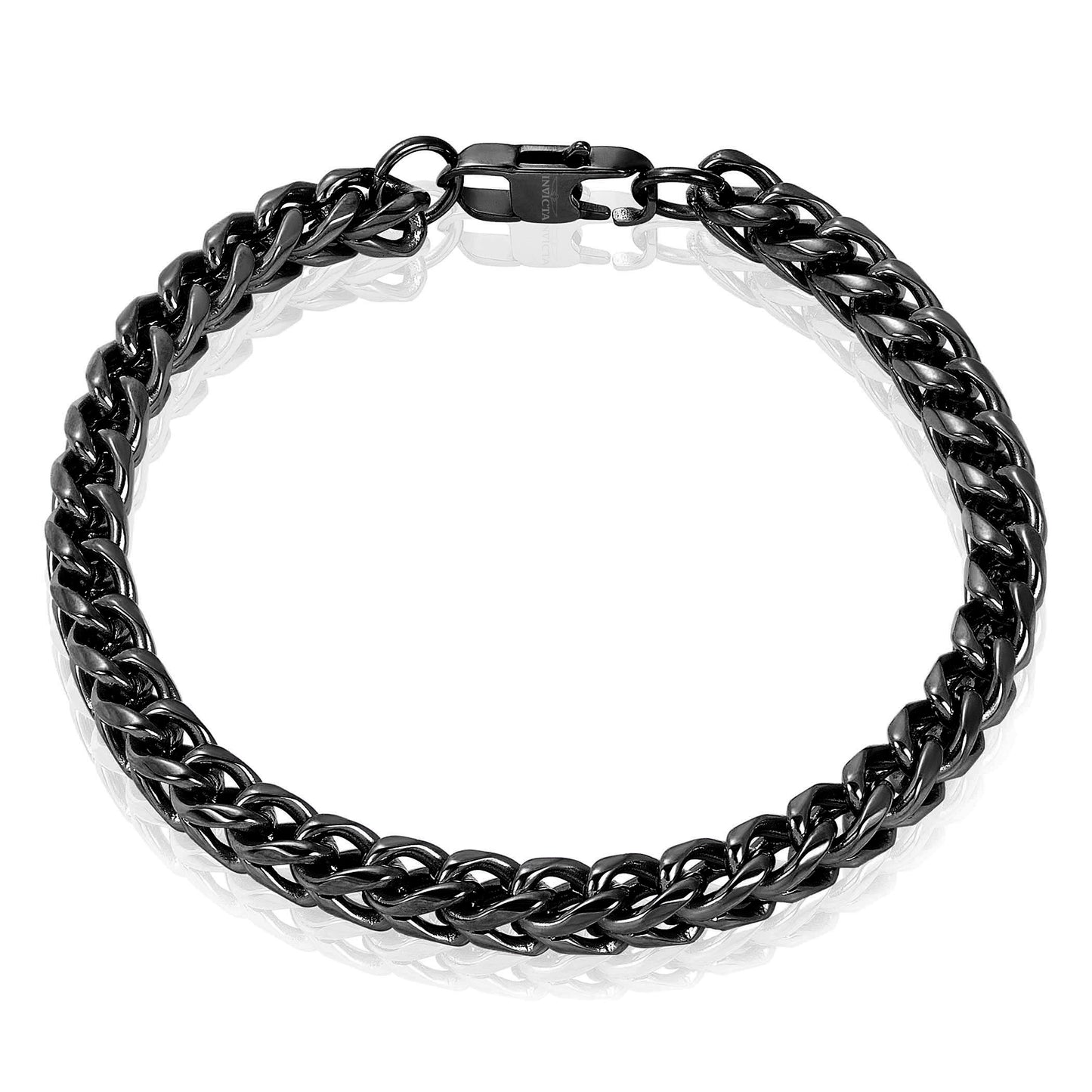 Invicta Men's Stainless Steel 6mm Franco Chain Bracelet
