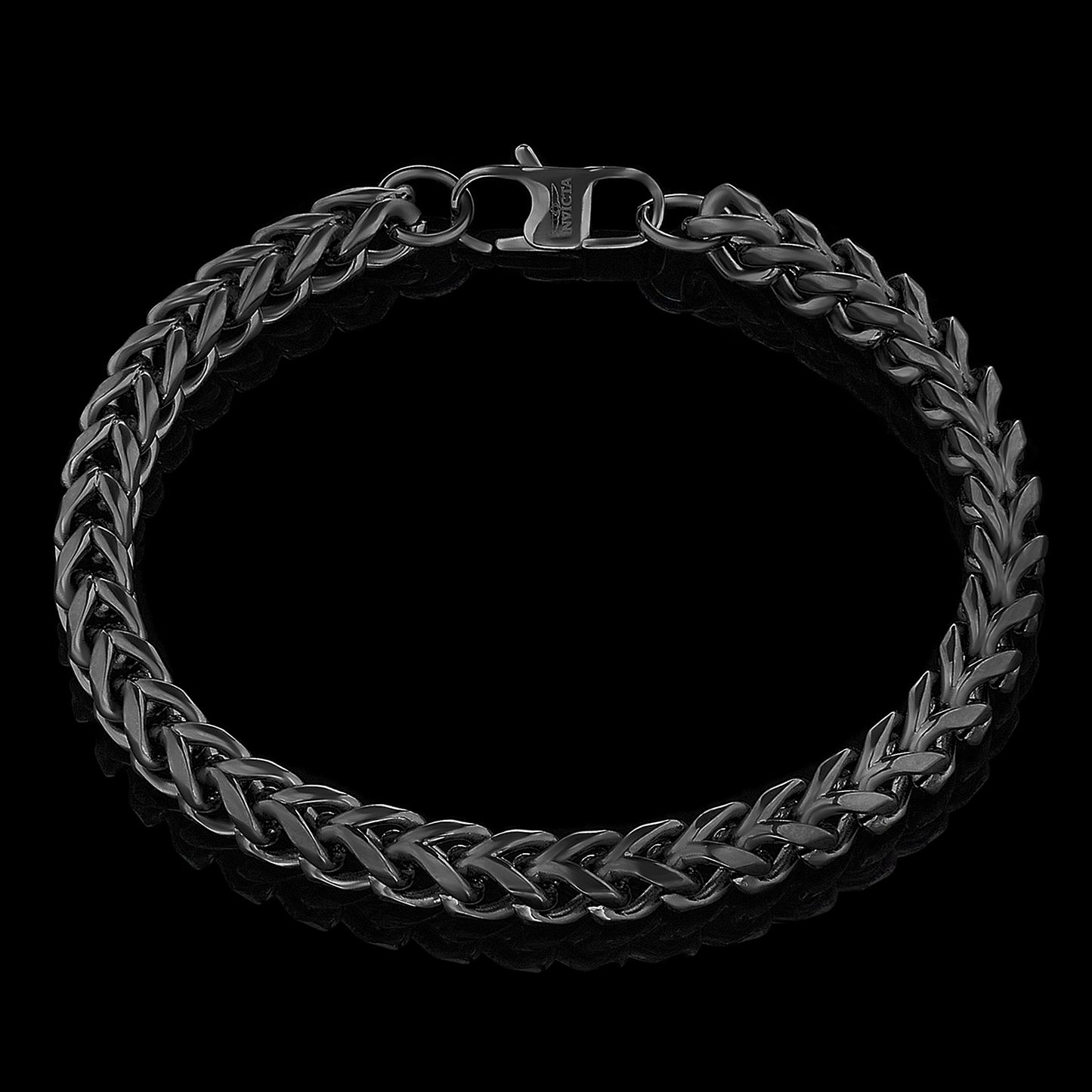 Invicta Men's Stainless Steel 6mm Franco Chain Bracelet