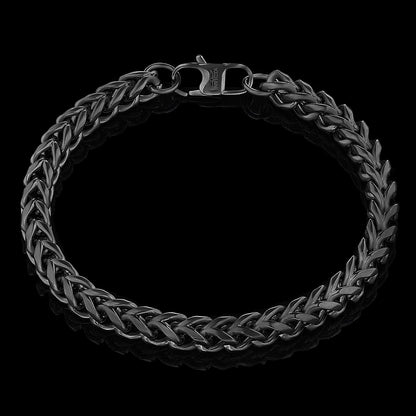 Invicta Men's Stainless Steel 6mm Franco Chain Bracelet