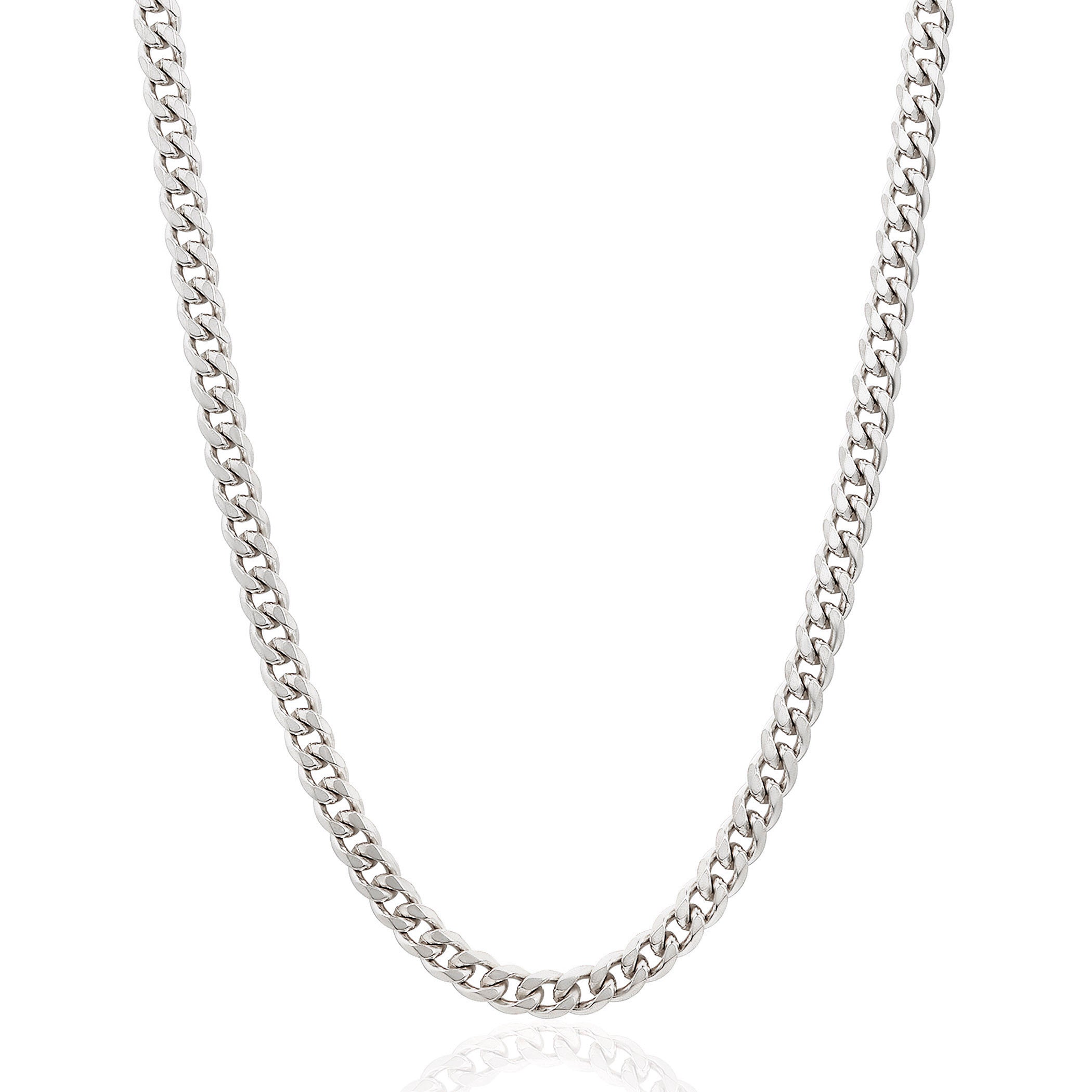 Invicta Men's Stainless Steel 6mm Curb Link Chain 24