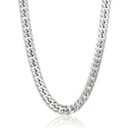 Invicta Men's Stainless Steel 11.5mm Double Curb Link Chain 24" Necklace