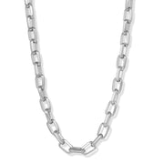 Invicta Men's Stainless Steel 10mm Oversized Link 24" Necklace
