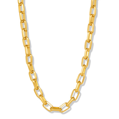 Invicta Men's Stainless Steel 10mm Oversized Link 24" Necklace