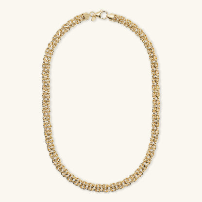 Toscana Italiana Grande Byzantine Chain Necklace