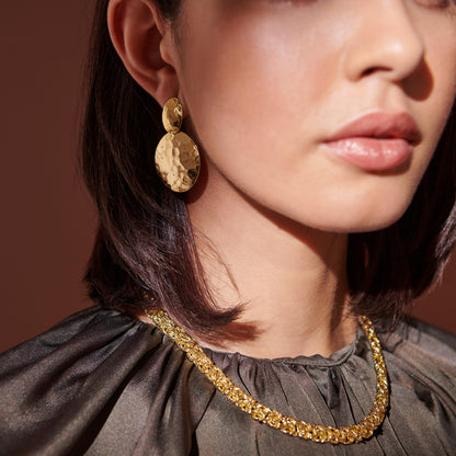 Toscana Italiana Grande Byzantine Chain Necklace