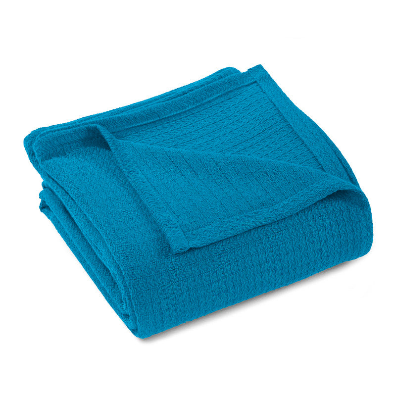 Superior Waffle 100% Cotton Lightweight Blanket