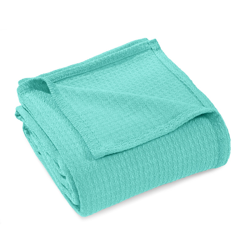 Superior Waffle 100% Cotton Lightweight Blanket