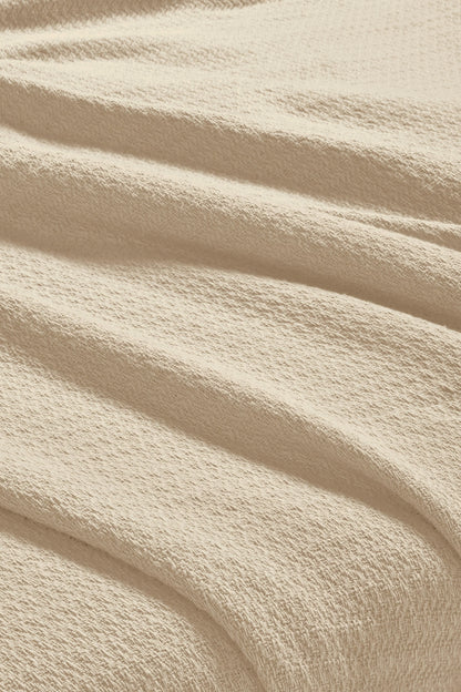 Superior Waffle 100% Cotton Lightweight Blanket