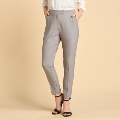 Christopher & Banks Women's Relaxed Fit Extended Tab Ankle Pant