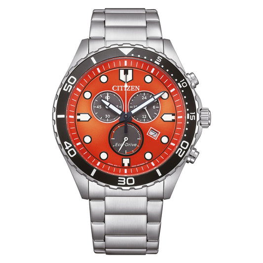 Citizen Men's 43mm Eco-Drive Quartz Chronograph Date Bracelet Watch - AT2560-84X
