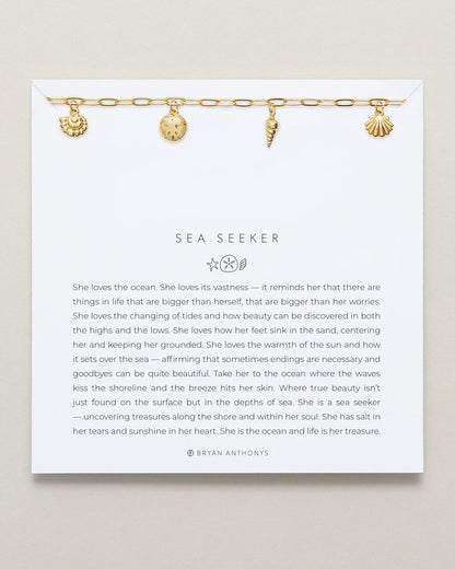 Bryan Anthonys Choice of Plating "Sea Seeker" Charm Bracelet