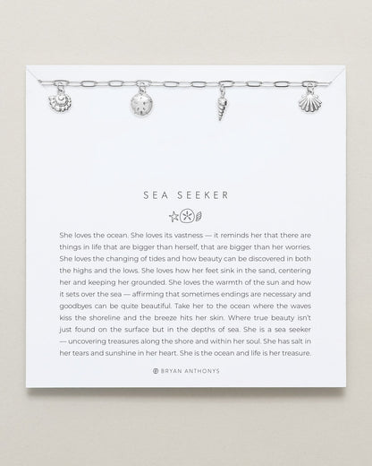 Bryan Anthonys Choice of Plating "Sea Seeker" Charm Bracelet