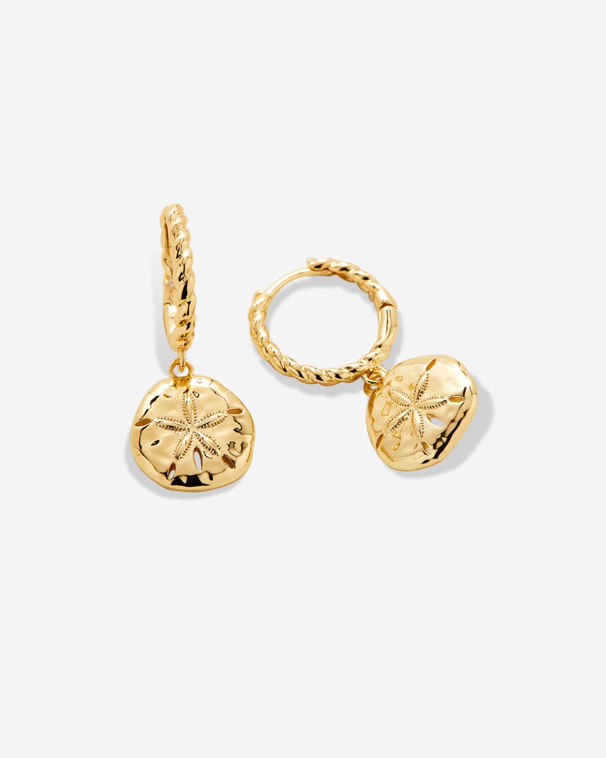 Bryan Anthonys Choice of Plating "Sea Seeker" Huggie Drop Earrings