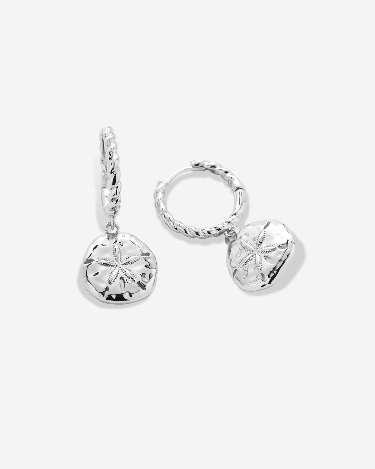 Bryan Anthonys Choice of Plating "Sea Seeker" Huggie Drop Earrings