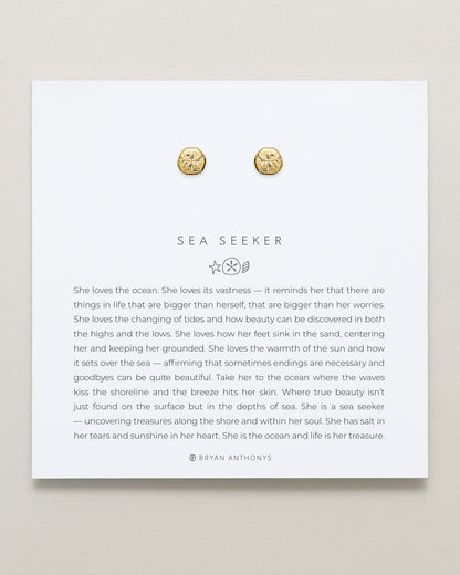 Bryan Anthonys Choice of Plating "Sea Seeker" Stud Earrings