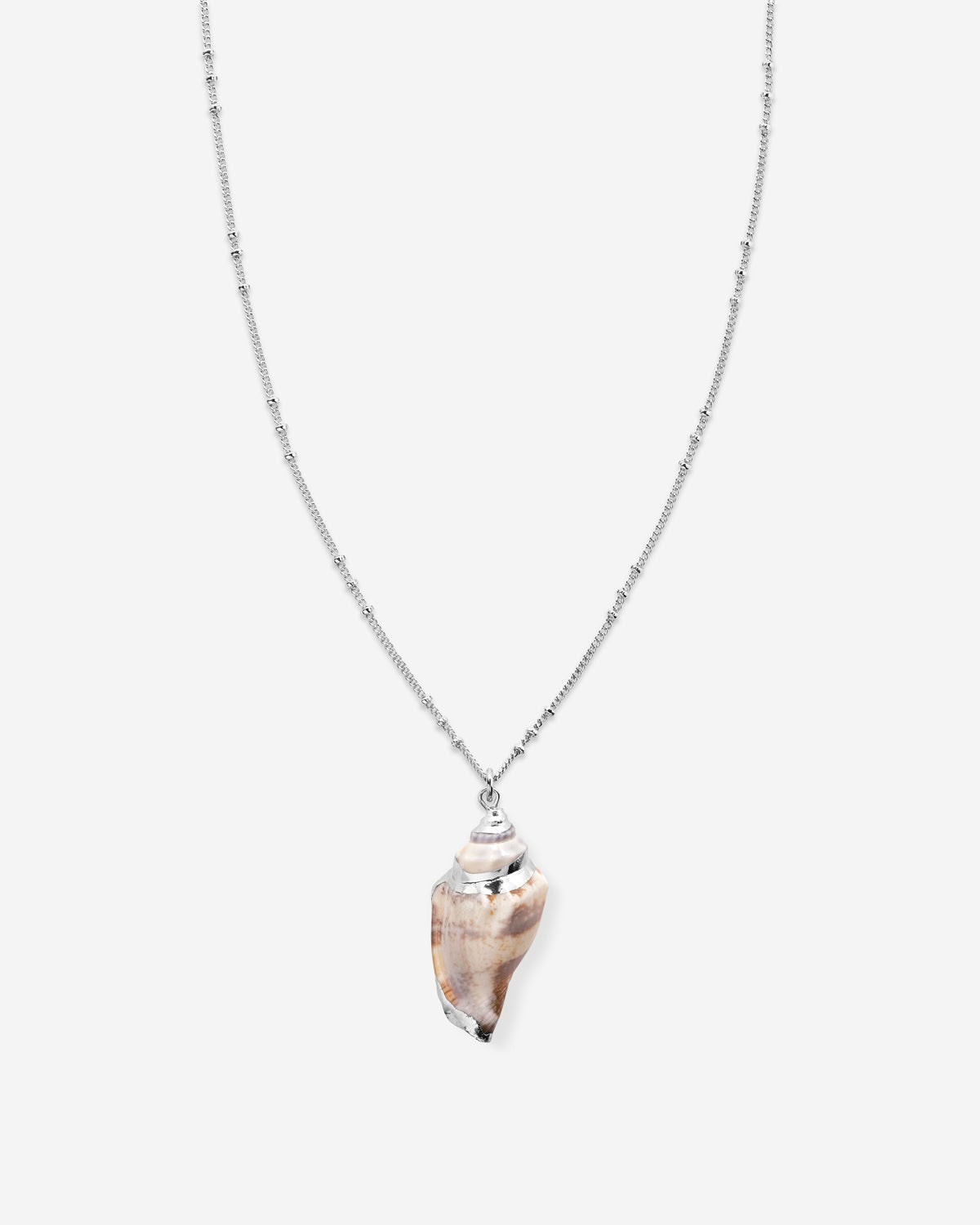 Bryan Anthonys Choice of Plating "Sea Seeker" Shell Necklace