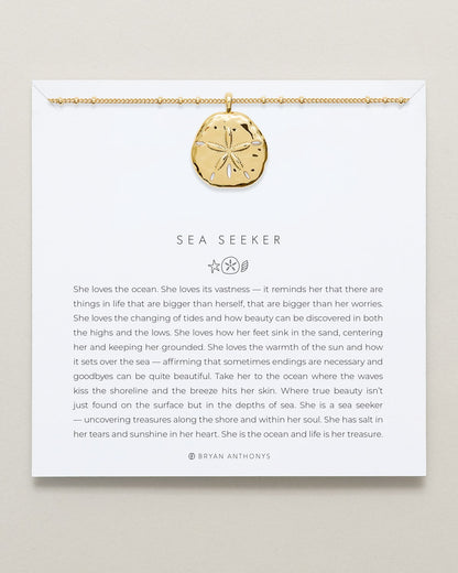 Bryan Anthonys Choice of Plating "Sea Seeker" Pendant with Chain