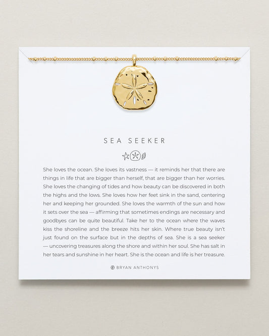 Bryan Anthonys Choice of Plating "Sea Seeker" Pendant with Chain
