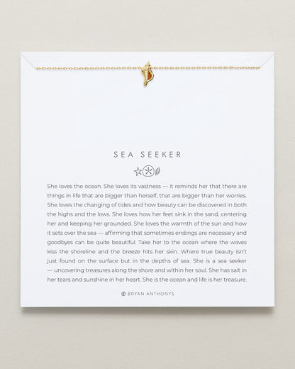 Bryan Anthonys Choice of Plating "Sea Seeker" Icon Necklace