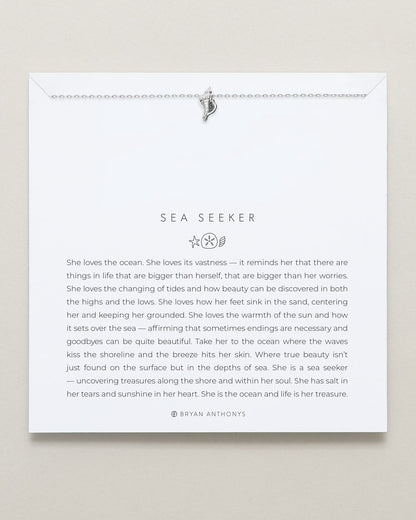 Bryan Anthonys Choice of Plating "Sea Seeker" Icon Necklace