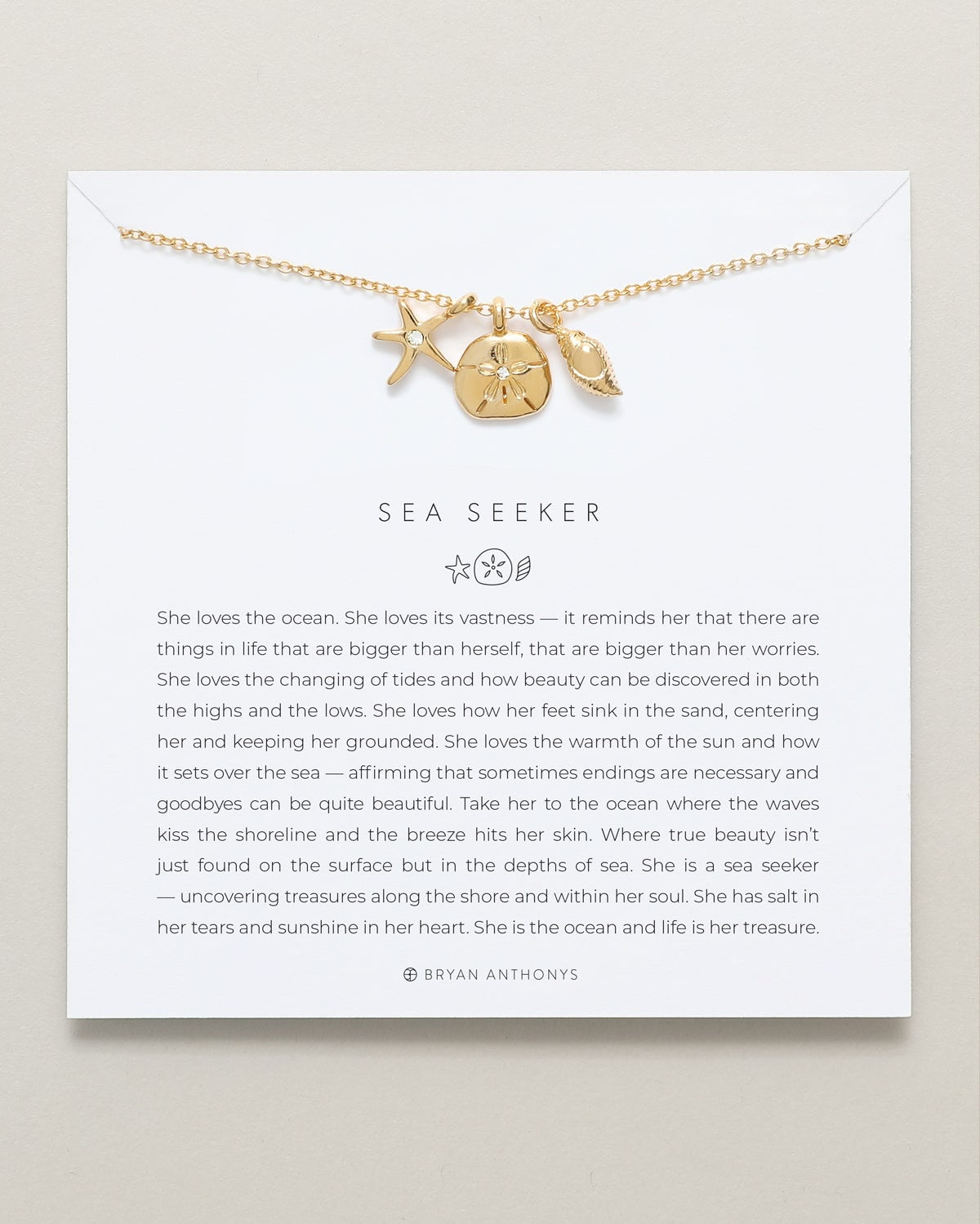 Bryan Anthonys Choice of Plating "Sea Seeker" Necklace + Bracelet Set