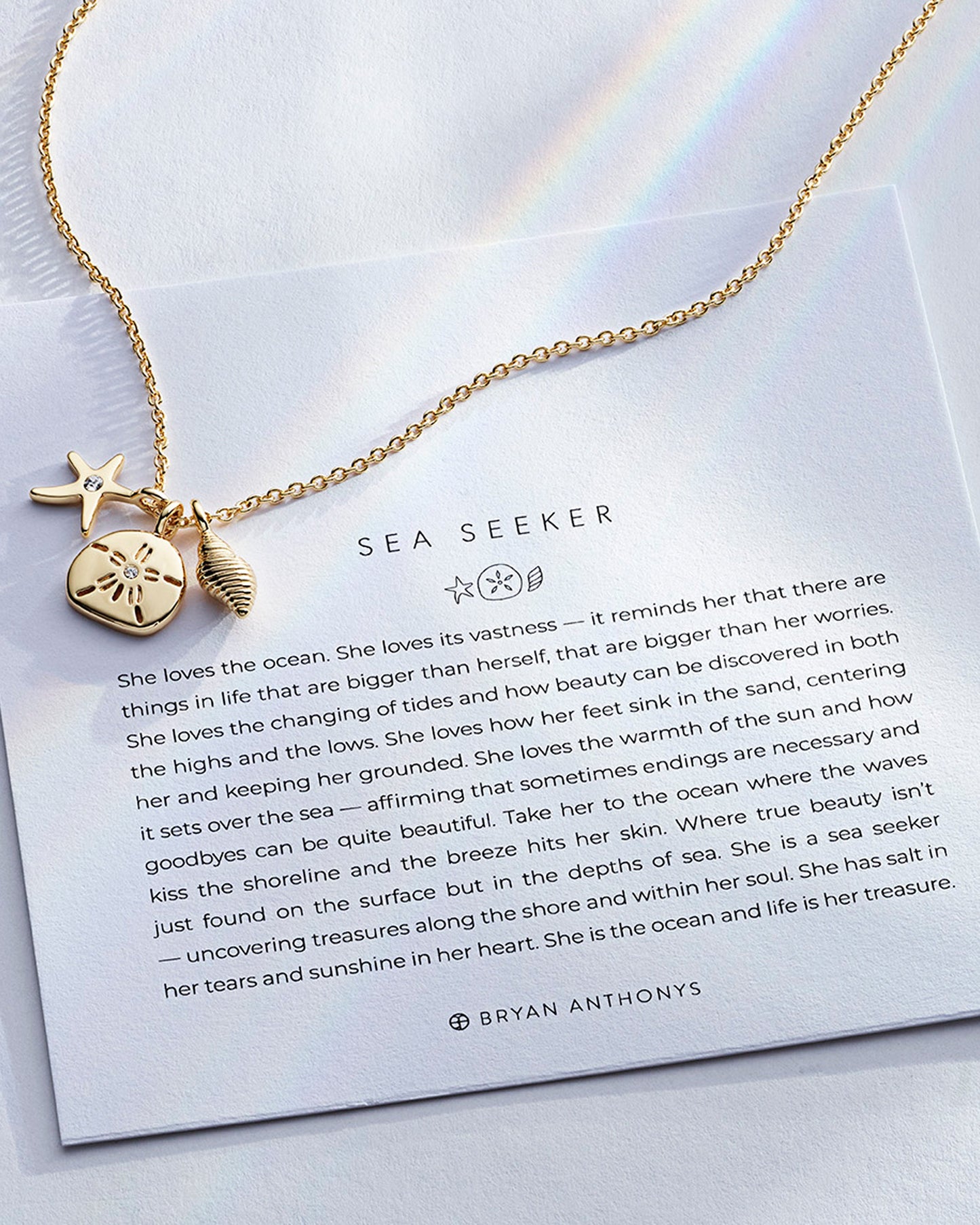 Bryan Anthonys Choice of Plating "Sea Seeker" Necklace