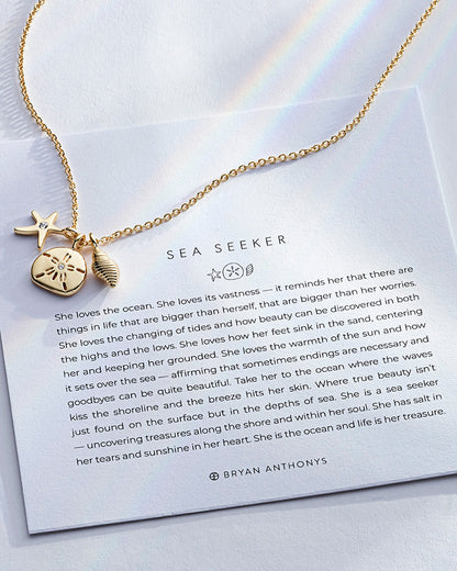 Bryan Anthonys Choice of Plating "Sea Seeker" Necklace