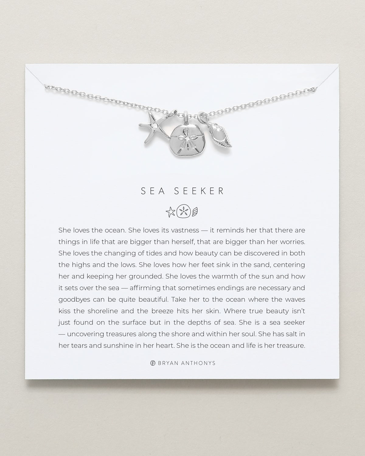 Bryan Anthonys Choice of Plating "Sea Seeker" Necklace + Bracelet Set