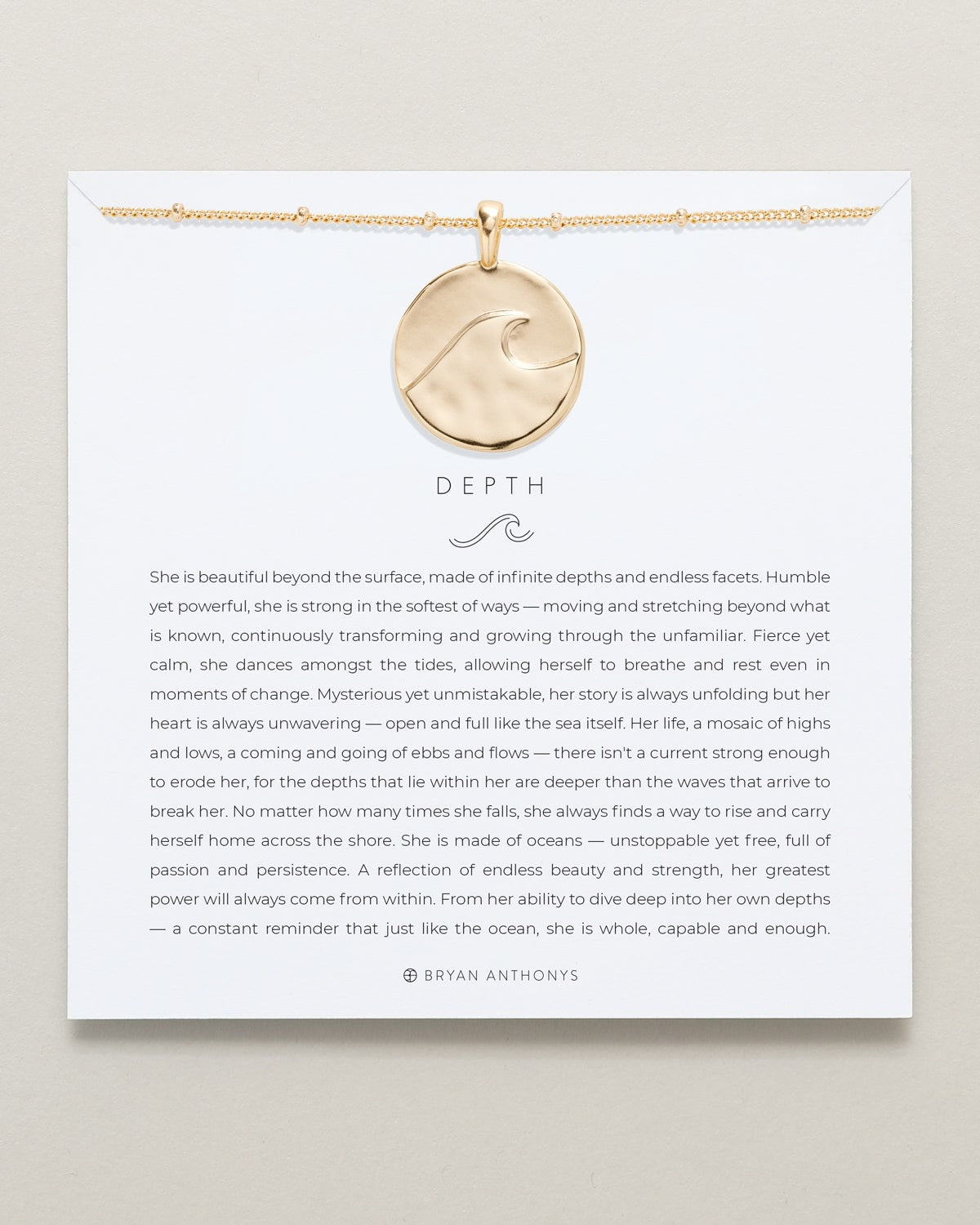 Bryan Anthonys Choice of Plating "Sea Seeker" & "Depth" Set of 2 Layered Necklace Set